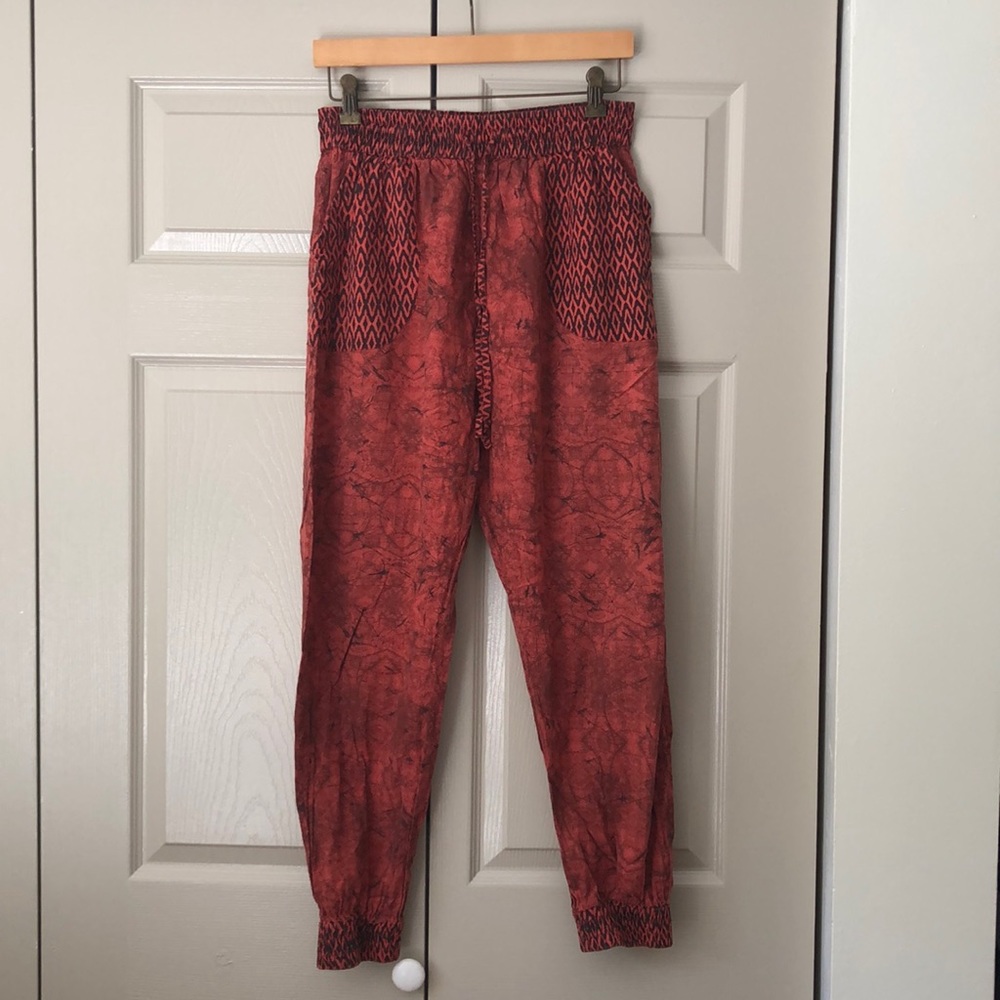 Funky Red Pants- women, S